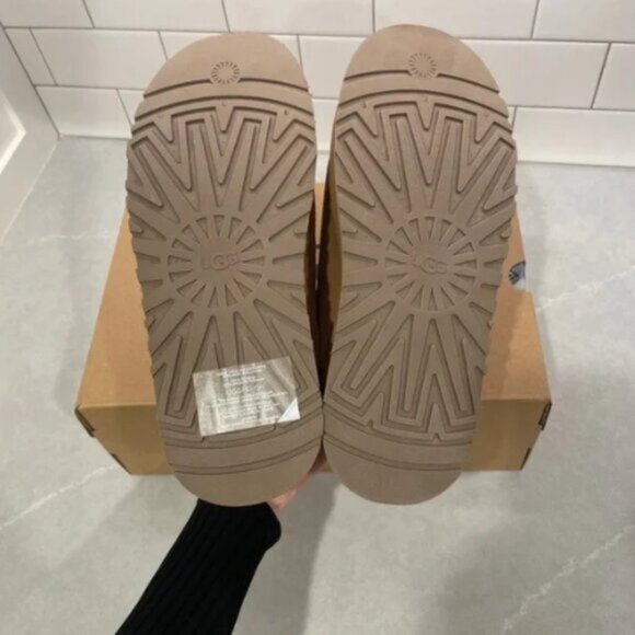 UGG Tazz Chestnut Platform Mule Clog Slipper - Picture 3 of 8